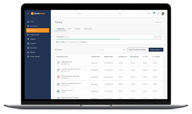 QuickVault Training GIF