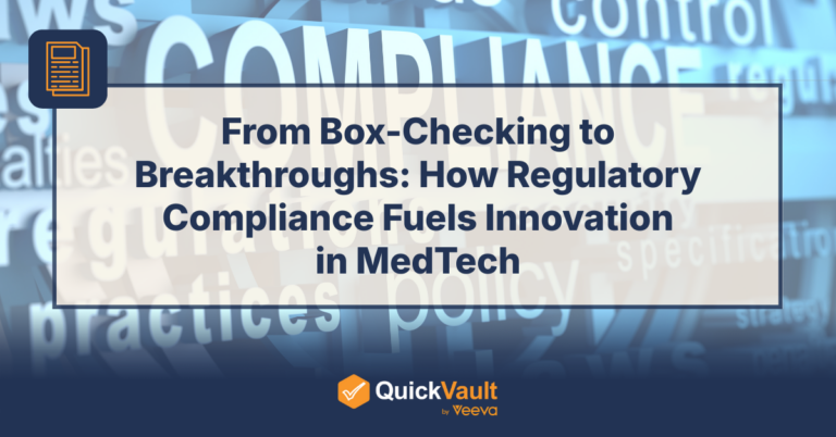 From Box-Checking to Breakthroughs: How Regulatory Compliance Fuels Innovation in MedTech