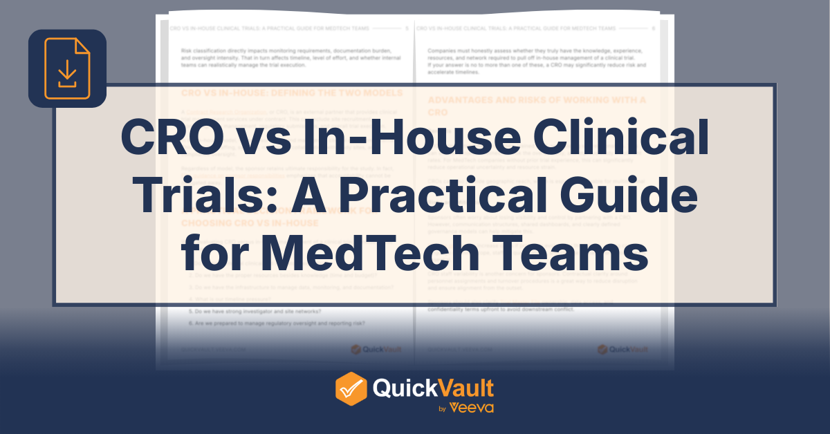 CRO vs In-House Clinical Trials eBook Download