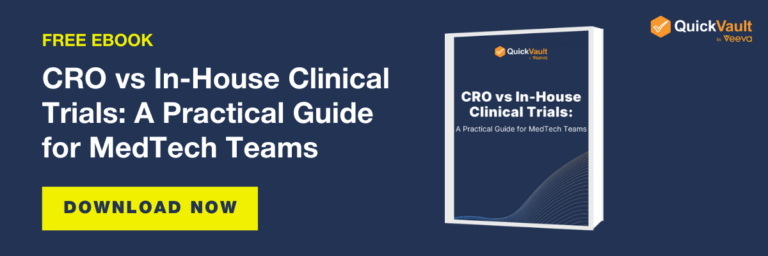 Free eBook Download | CRO vs In-House Clinical Trials: A Practical Guide for MedTech Teams